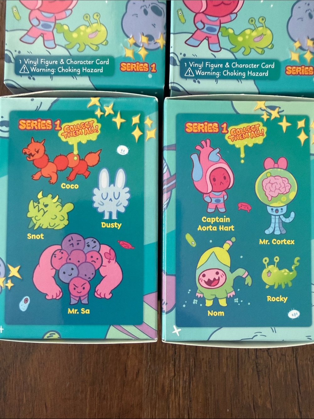 Organauts mini figure series- 4 pack - Picture 2 of 2